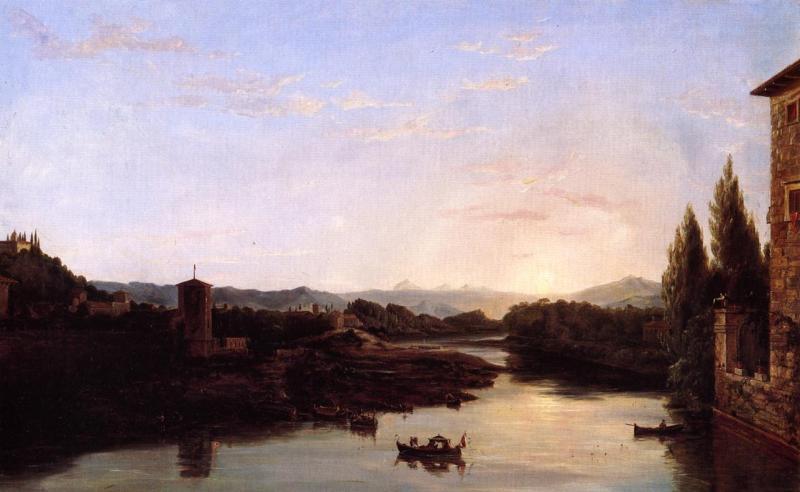 Thomas Cole View of the Arno